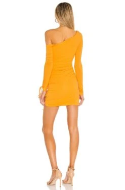 Camila Coelho Lena Mini Dress Tangerine Orange 10 Camila Coelho Lena Mini Dress Tangerine Orange -Camila coelho Sales COEL WD129 V3