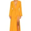 Camila Coelho Millie Maxi Dress Mango -Camila coelho Sales COEL WD210 V1