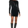 Camila Coelho Florence Mini Dress Black 2 Camila Coelho Florence Mini Dress Black -Camila coelho Sales COEL WD251 V1