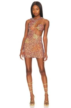 Camila Coelho Sofia Mini Dress Multi