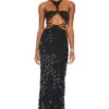 Camila Coelho Niya Gown Black
