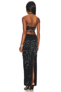 Camila Coelho Niya Gown Black -Camila coelho Sales COEL WD255 V3