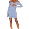 Camila Coelho Meredith Mini Dress Periwinkle Blue -Camila coelho Sales COEL WD257 V1