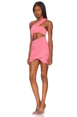 Camila Coelho Evie Mini Dress Pink -Camila coelho Sales COEL WD258 V3