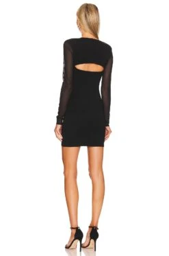Camila Coelho Faith Mini Dress Black -Camila coelho Sales COEL WD275 V3