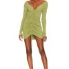Camila Coelho Ciara Sweater Dress Sage Green -Camila coelho Sales COEL WD281 V1 1