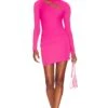 Camila Coelho Imani Mini Dress Fuschia -Camila coelho Sales COEL WD294 V1