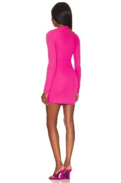 Camila Coelho Imani Mini Dress Fuschia 10 Camila Coelho Imani Mini Dress Fuschia -Camila coelho Sales COEL WD294 V3