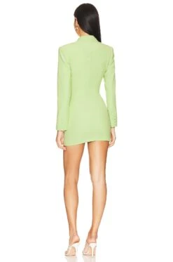 Camila Coelho Ivy Mini Dress Celery Green -Camila coelho Sales COEL WD329 V3