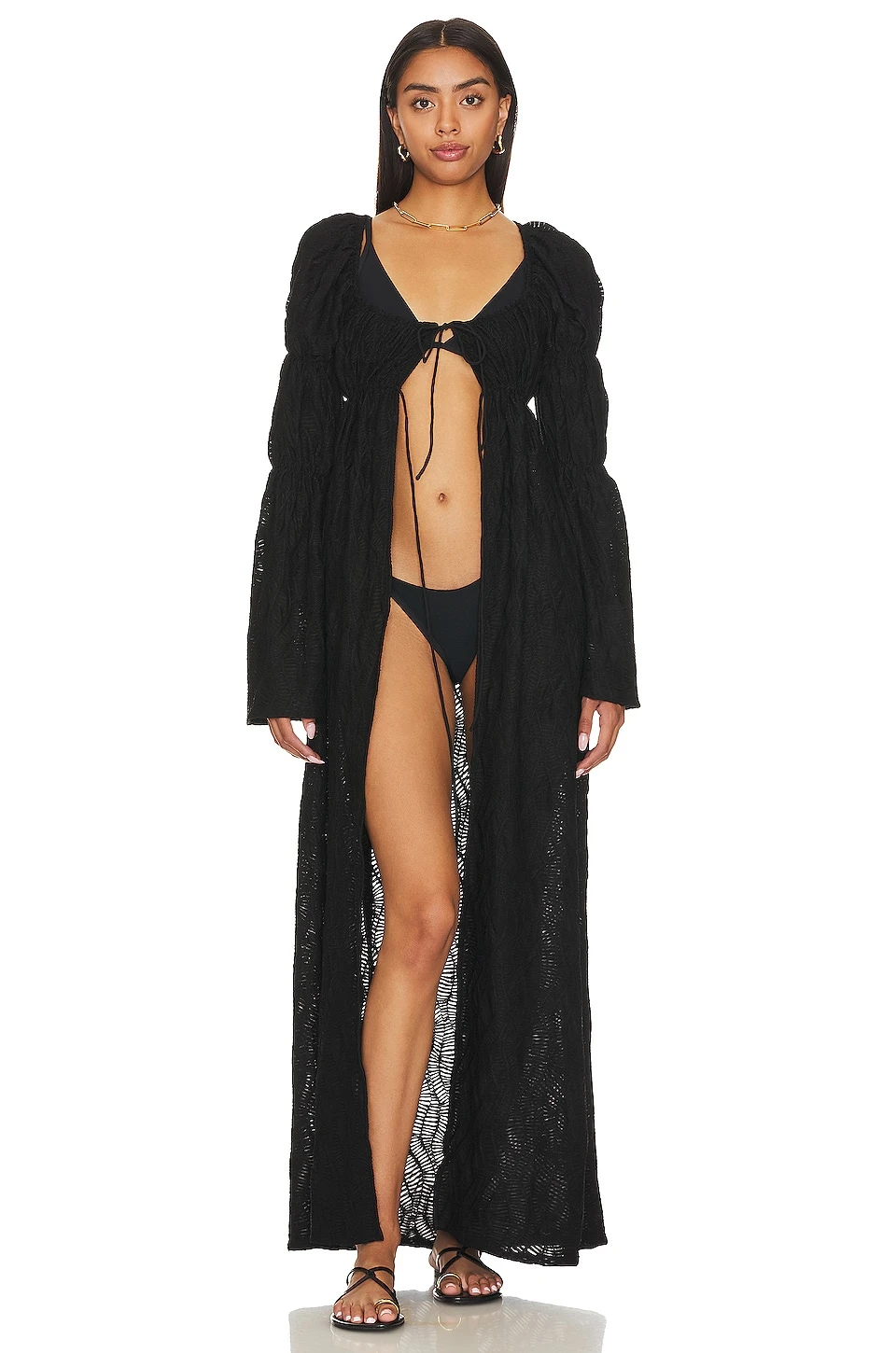 Camila Coelho Hyacinth Maxi Dress Black 3 Camila Coelho Hyacinth Maxi Dress Black