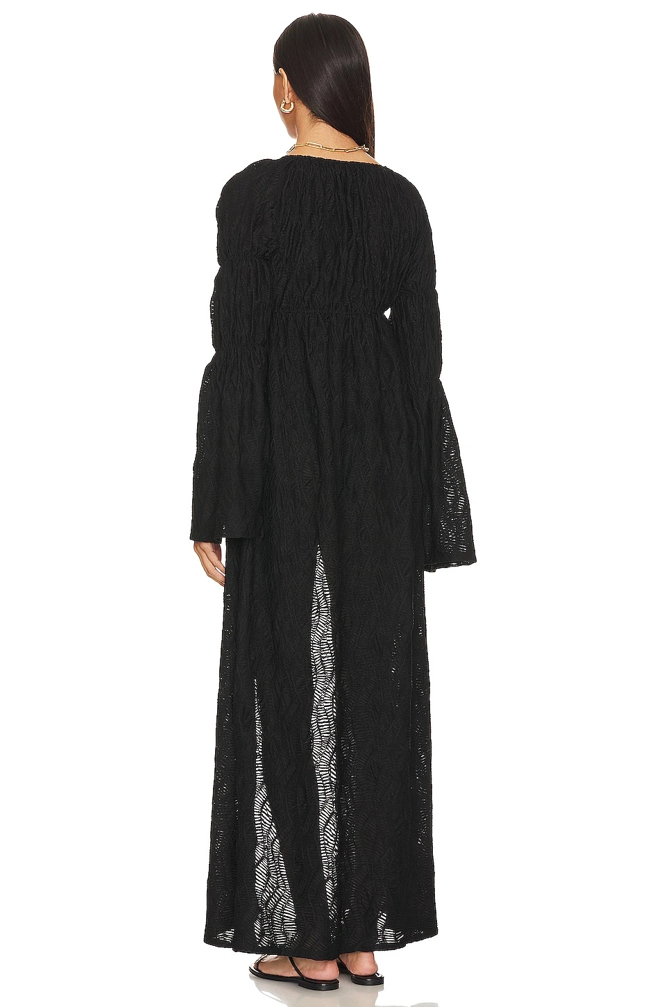 Camila Coelho Hyacinth Maxi Dress Black 5 Camila Coelho Hyacinth Maxi Dress Black - Image 3