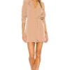 Camila Coelho Davide Blazer Dress Nude Toffee 1 Camila Coelho Davide Blazer Dress Nude Toffee -Camila coelho Sales COEL WD99 V1