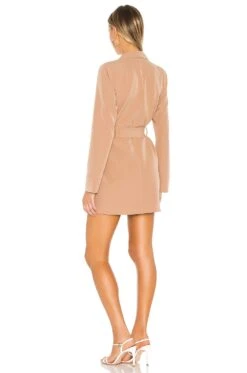 Camila Coelho Davide Blazer Dress Nude Toffee 7 Camila Coelho Davide Blazer Dress Nude Toffee -Camila coelho Sales COEL WD99 V3