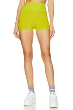 Camila Coelho Yana 2 Inch Hot Short Chartreuse 12 Camila Coelho Yana 2 Inch Hot Short Chartreuse -Camila coelho Sales COEL WF43 V1 1