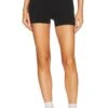 Camila Coelho Yana 4 Inch Bike Short Black