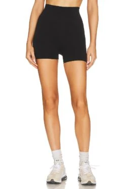 Camila Coelho Yana 4 Inch Bike Short Black