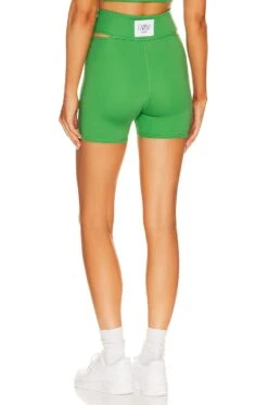 Camila Coelho Aria 4 Inch Bike Short Grass Green 8 Camila Coelho Aria 4 Inch Bike Short Grass Green -Camila coelho Sales COEL WF48 V3