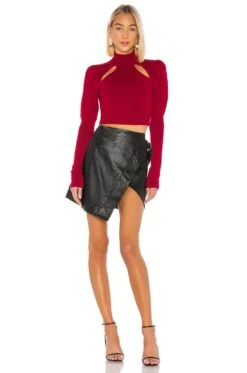 Camila Coelho Elisha Sweater Red -Camila coelho Sales COEL WK15 V4