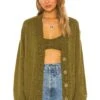 Camila Coelho Trista Oversized Cardigan Green -Camila coelho Sales COEL WK33 V1