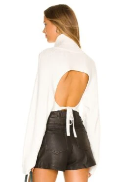 Camila Coelho Yvette Sweater White -Camila coelho Sales COEL WK54 V1 1