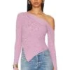 Camila Coelho Shauna Sweater Dark Pink -Camila coelho Sales COEL WK89 V1