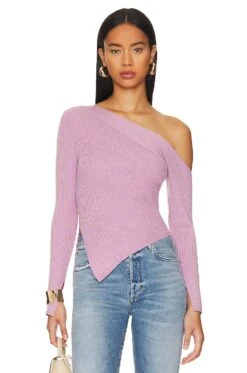 Camila Coelho Shauna Sweater Dark Pink