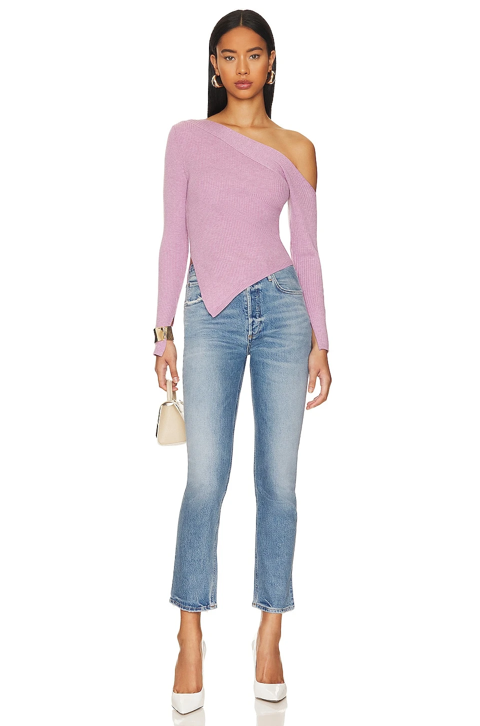 Camila Coelho Shauna Sweater Dark Pink 7 Camila Coelho Shauna Sweater Dark Pink - Image 5