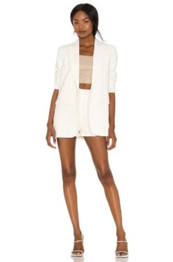 Camila Coelho Arielle Blazer Ivory -Camila coelho Sales COEL WO21 V4