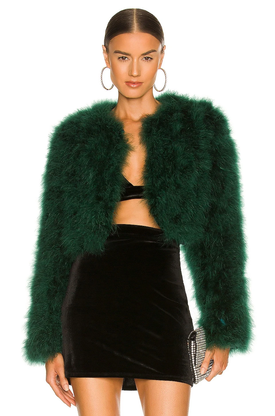 Camila Coelho Lincoln Jacket Deep Green 3 Camila Coelho Lincoln Jacket Deep Green