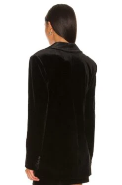 Camila Coelho Lori Oversized Blazer Black -Camila coelho Sales COEL WO33 V3