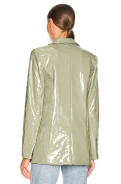 Camila Coelho Kaden Jacket Sage -Camila coelho Sales COEL WO35 V4