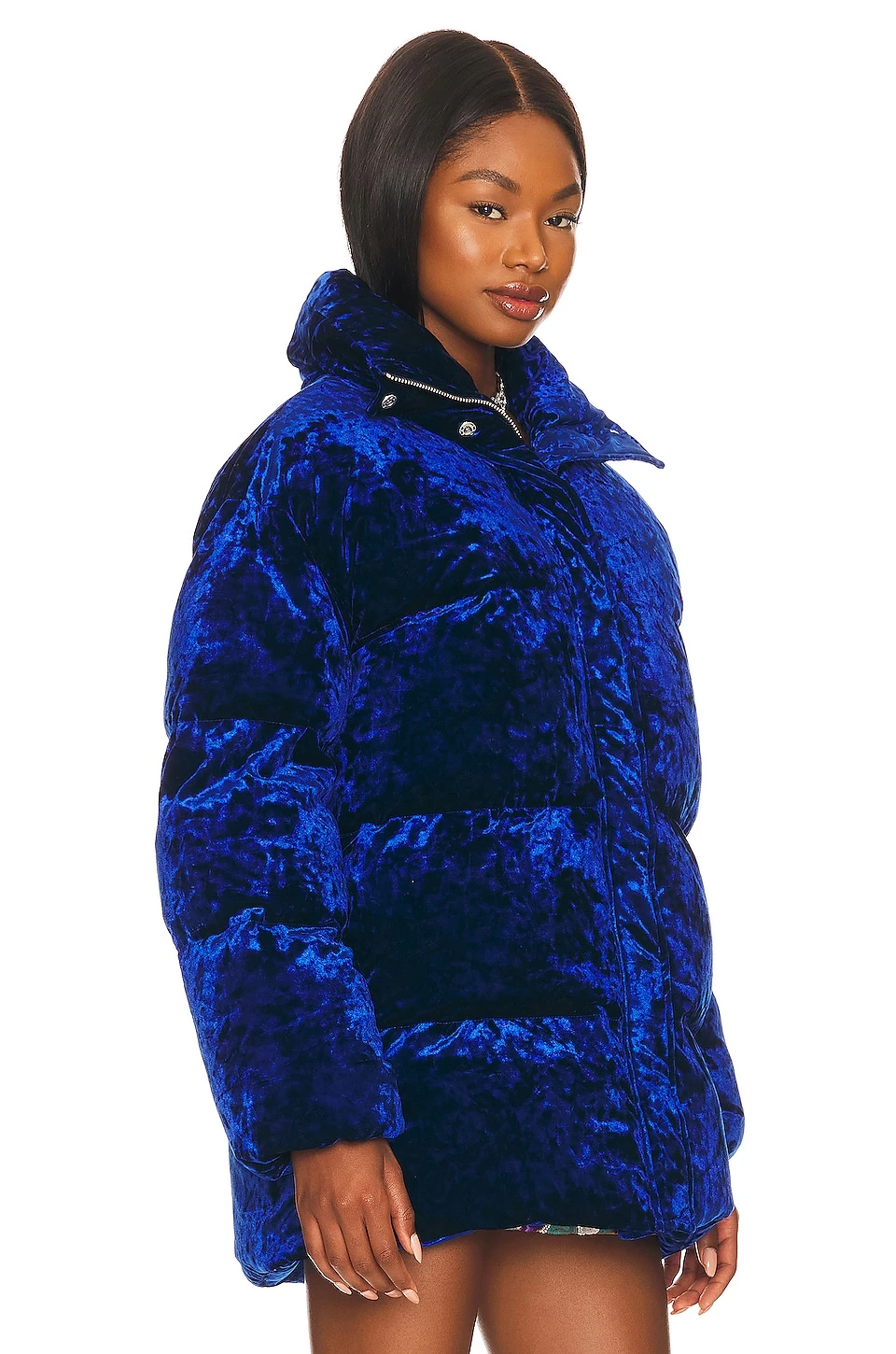 Camila Coelho Nelly Oversized Puffer Blue Topaz 5 Camila Coelho Nelly Oversized Puffer Blue Topaz - Image 3