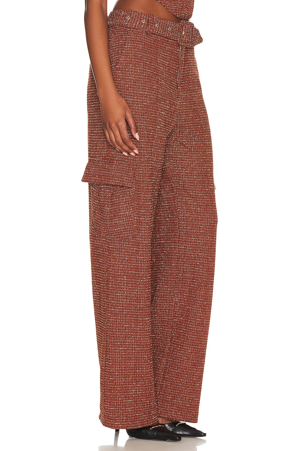 Camila Coelho Tamsin Cargo Pants Terracotta 4 Camila Coelho Tamsin Cargo Pants Terracotta - Image 2