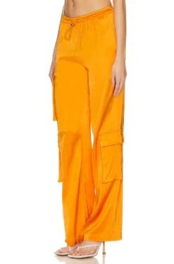 Camila Coelho Barton Cargo Pant Apricot Orange -Camila coelho Sales COEL WP110 V3