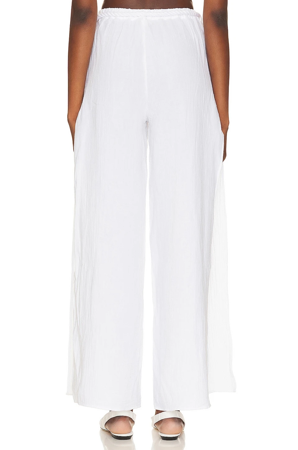 Camila Coelho Santi Pants White 5 Camila Coelho Santi Pants White - Image 3