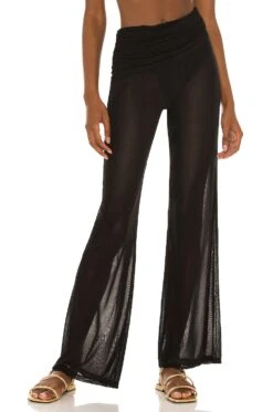 Camila Coelho Alto Pants Black