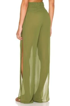Camila Coelho Nana Pants Sage Green 8 Camila Coelho Nana Pants Sage Green -Camila coelho Sales COEL WP51 V3
