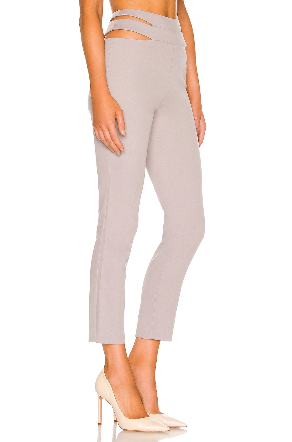 Camila Coelho Cecile Pants Grey 4 Camila Coelho Cecile Pants Grey - Image 2