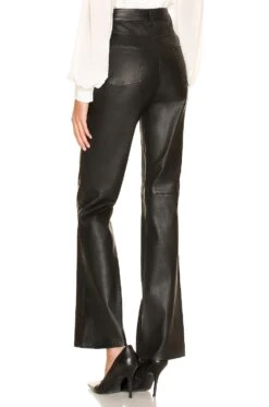 Camila Coelho Kat Leather Pant Black 8 Camila Coelho Kat Leather Pant Black -Camila coelho Sales COEL WP61 V3