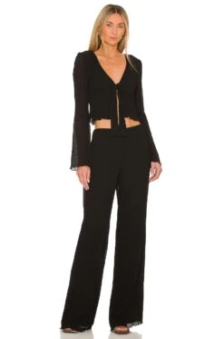 Camila Coelho Madalena Pant Black -Camila coelho Sales COEL WP65 V4