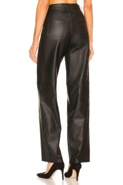 Camila Coelho Jess Leather Pant Black -Camila coelho Sales COEL WP66 V3