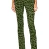 Camila Coelho Seraphina Pants Black & Green -Camila coelho Sales COEL WP81 V1