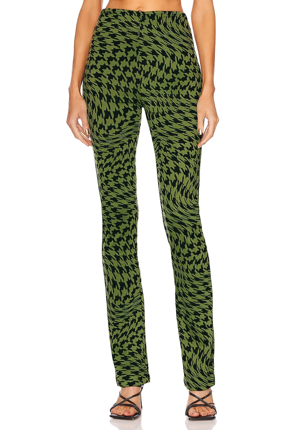 Camila Coelho Seraphina Pants Black & Green 3 Camila Coelho Seraphina Pants Black & Green