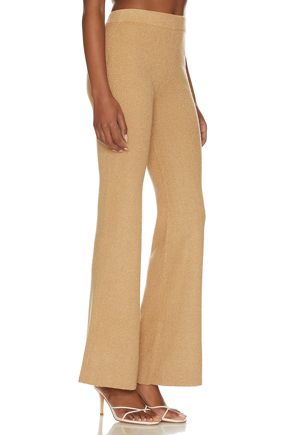Camila Coelho PANTALON EN MAILLE PERSEPHONE Tan 4 Camila Coelho PANTALON EN MAILLE PERSEPHONE Tan - Image 2