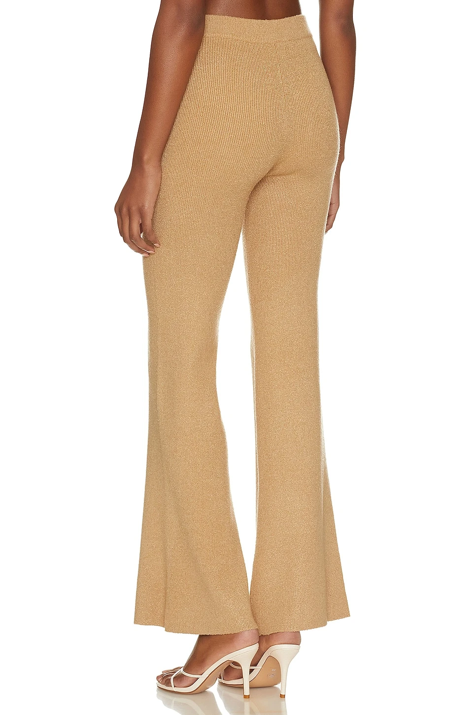 Camila Coelho PANTALON EN MAILLE PERSEPHONE Tan 5 Camila Coelho PANTALON EN MAILLE PERSEPHONE Tan - Image 3
