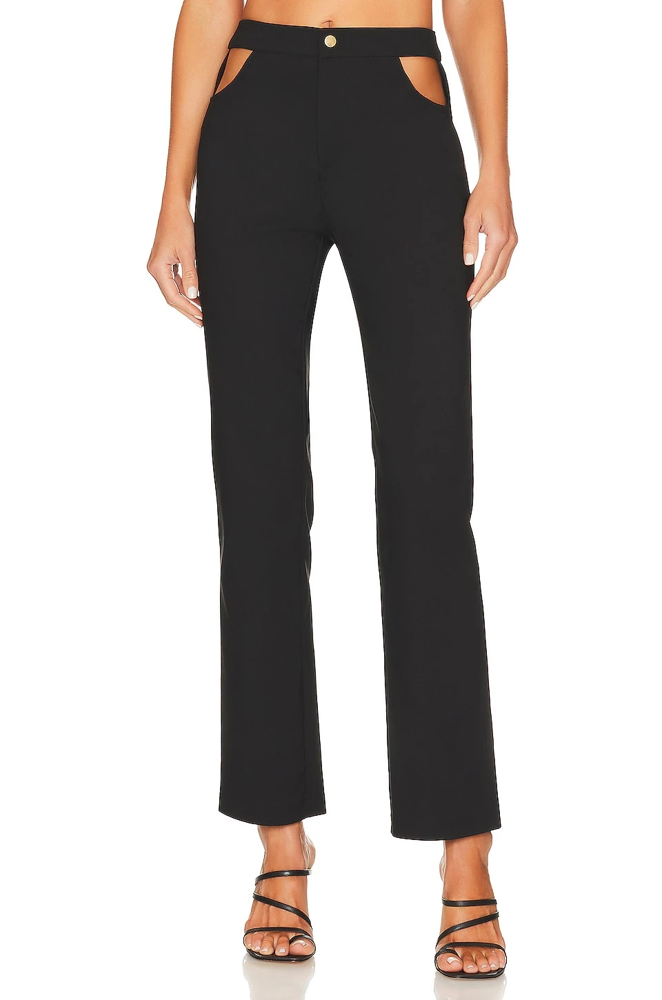 Camila Coelho Viola Pant Black 3 Camila Coelho Viola Pant Black