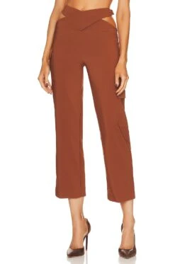 Camila Coelho Ember Pants Brown