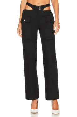 Camila Coelho PANTALON ZENNA Black