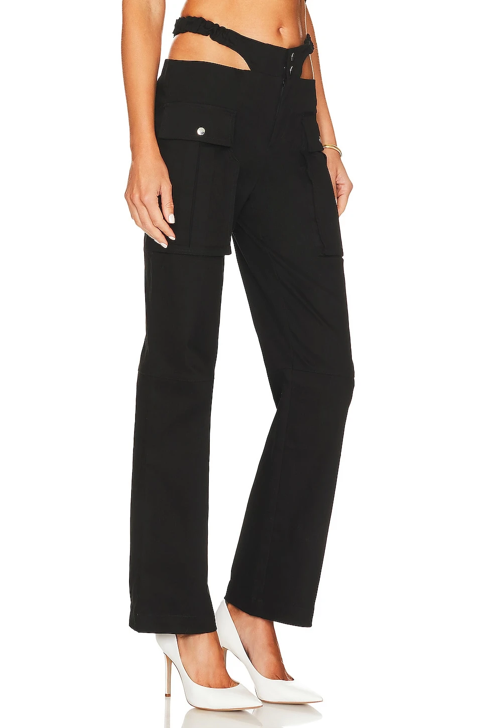 Camila Coelho PANTALON ZENNA Black 4 Camila Coelho PANTALON ZENNA Black - Image 2