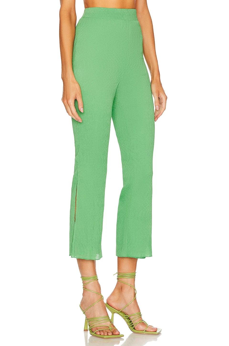 Camila Coelho Linez Pants Green 4 Camila Coelho Linez Pants Green - Image 2